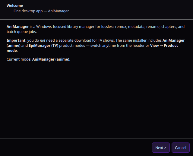 Guided tutorial welcome page